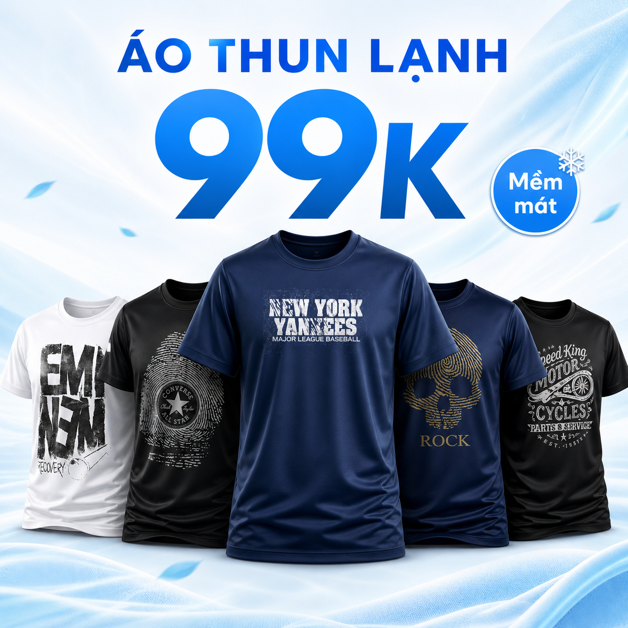 Banner áo thun lạnh MODOVN phối đồ hằng ngày